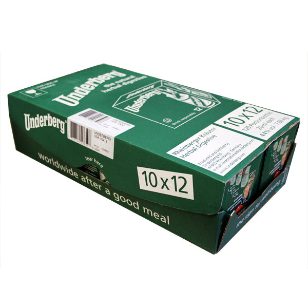 Image of Underberg Full Case of Cardboard 12 Packs