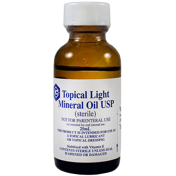 Geritrex Topical Light Mineral Oil USP (25 ml) – Smallflower