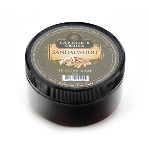 Captain's Choice Sandalwood Shaving Soap (5 oz) #10074017