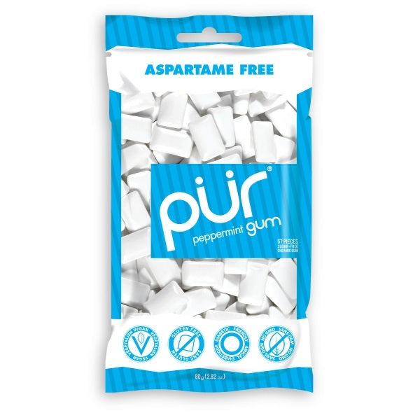 The PUR Company PUR Gum Peppermint Bag (55 count) #10070347