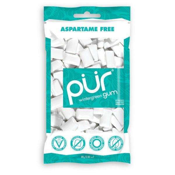 The PUR Company PUR Gum Wintergreen Bag (55 count) – Smallflower