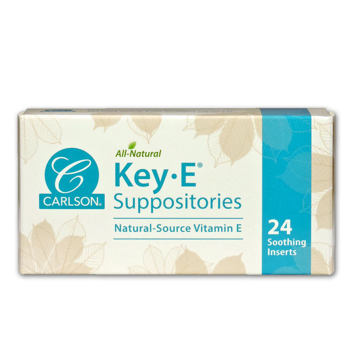 Carlson Key-E Suppositories (24 count) #7595