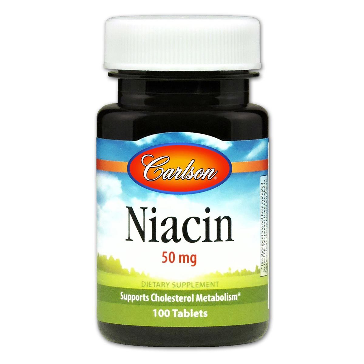 Carlson Niacin 50mg (100 count) #7716