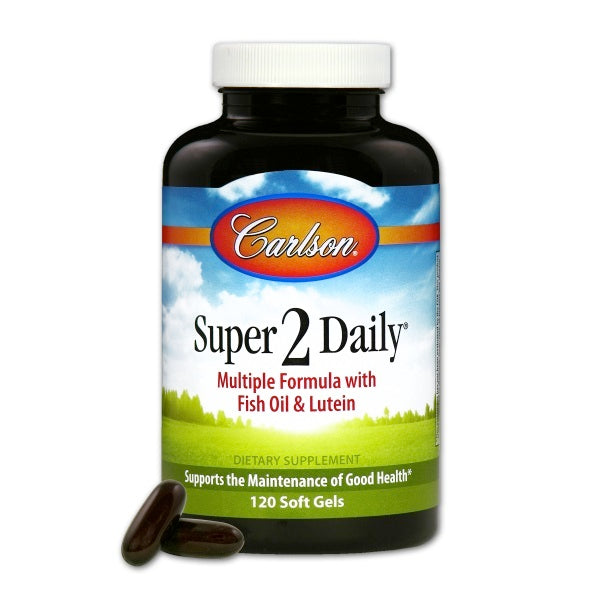 Carlson Super 2 Daily (120 count) #17799