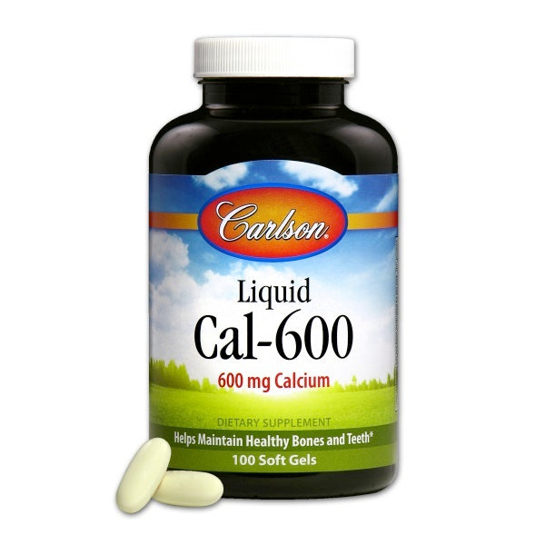 Carlson Liq Cal 600 (100 count) #7874