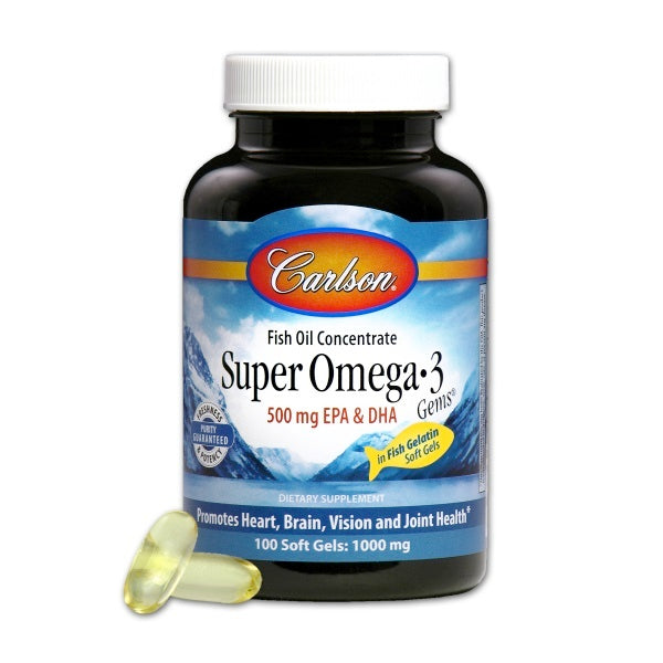 Carlson Super Omega-3 Fish Gelatin (100 count) #10071690