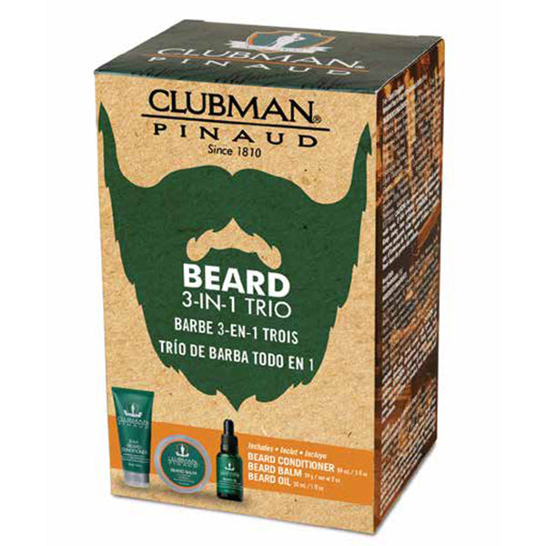 Clubman Beard 3-In-1 Trio Set  #10076780