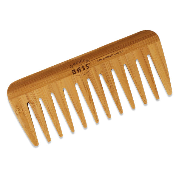 Bass Brushes Bamboo Wide Tooth Comb  #10076481