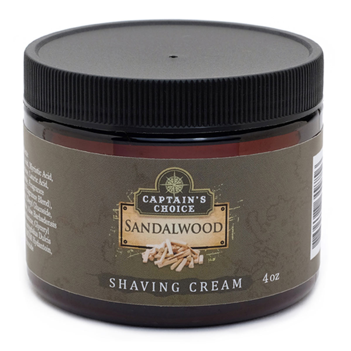 Captain's Choice Sandalwood Shave Cream (4 oz) #10078254