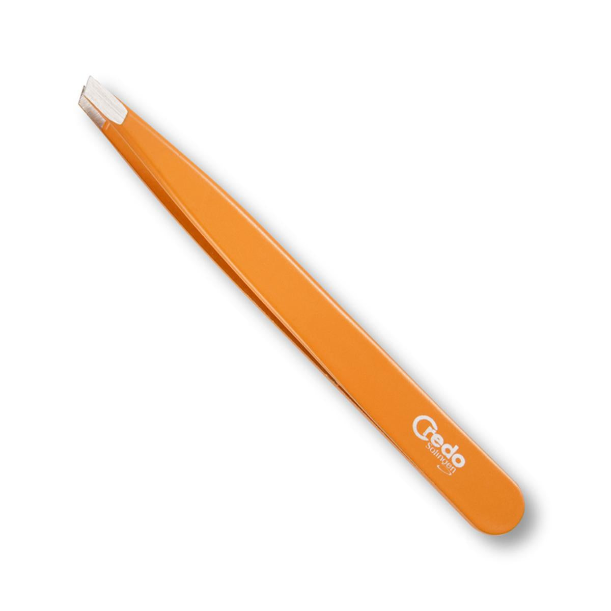 Credo Orange Pop Art Slanted Tweezer  #10081203