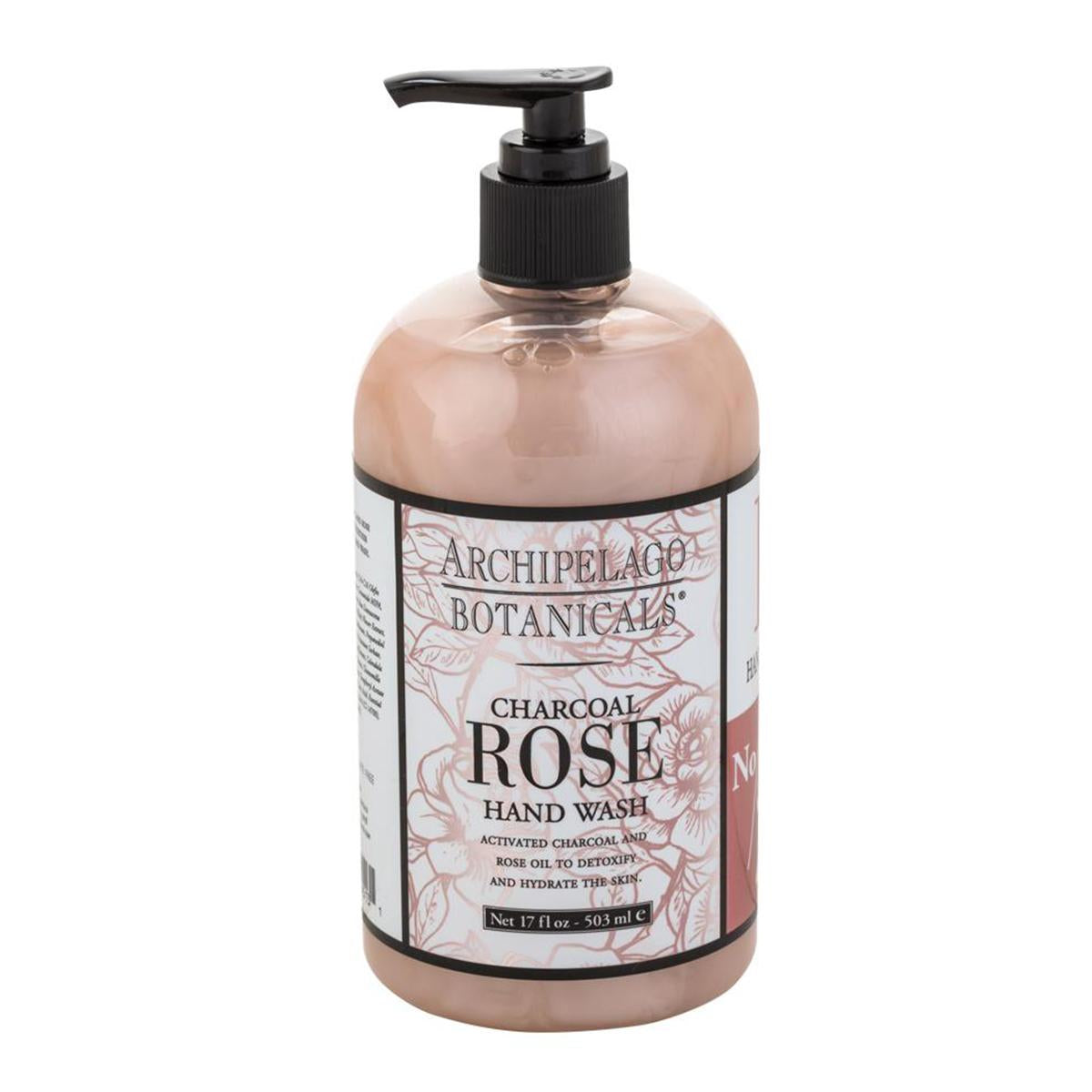 Archipelago Botanicals Charcoal Rose Hand Wash (17 fl oz) #10081301