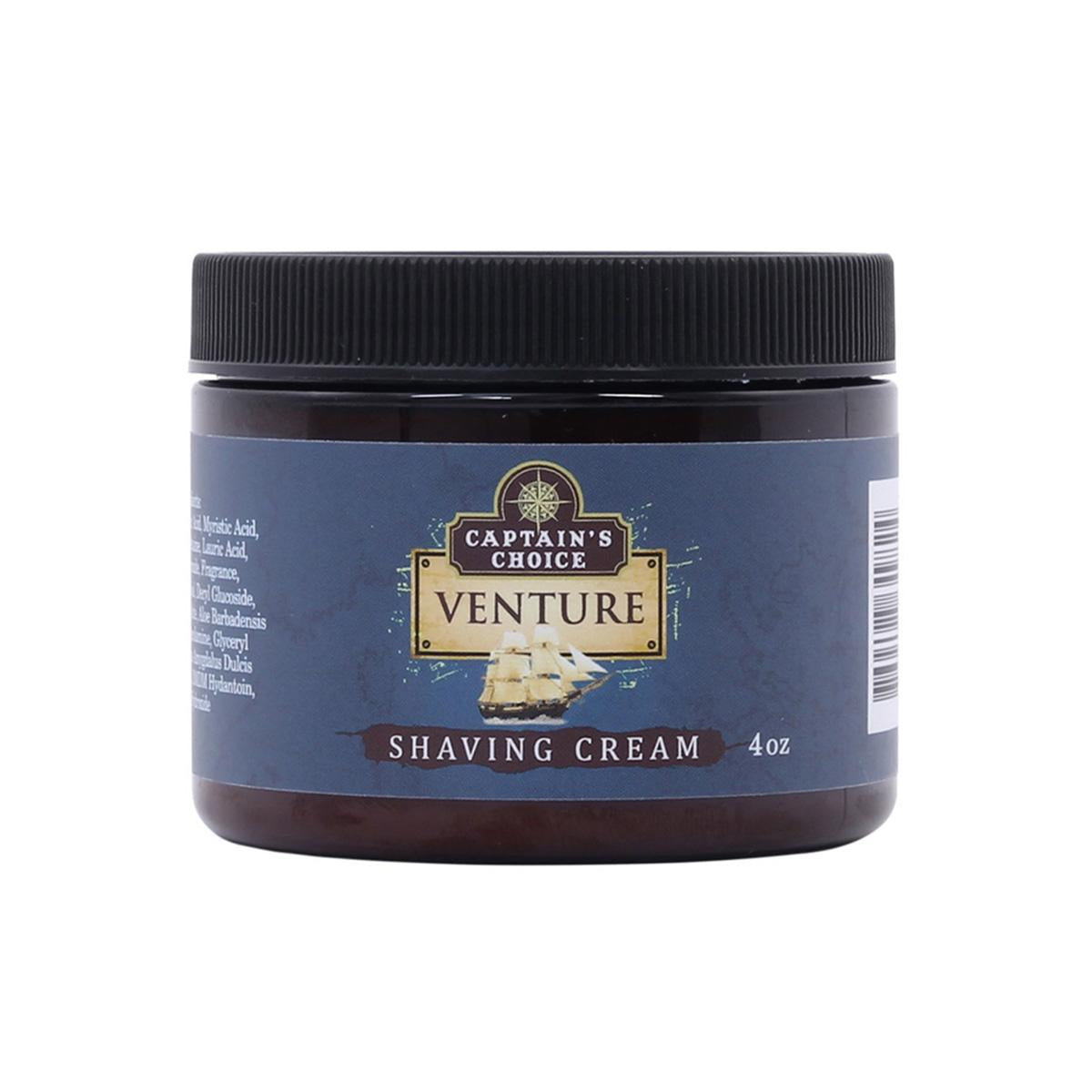 Captain's Choice Venture Shave Cream (4 oz) #10080508