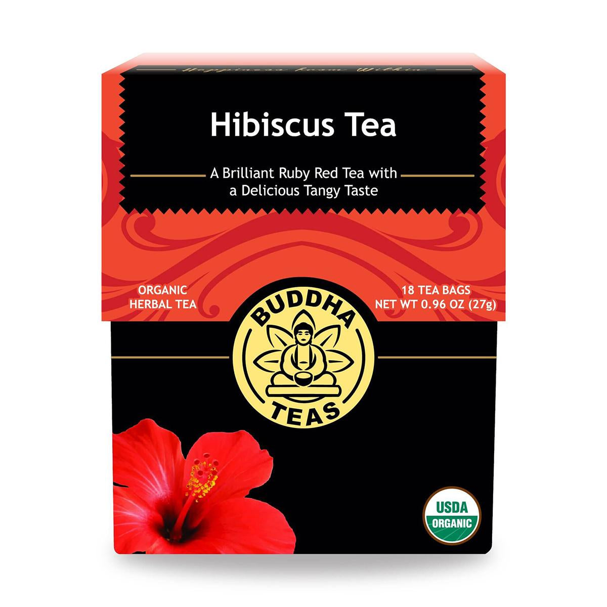 Buddha Teas Organic Hibiscus Tea (18 count) #10081441