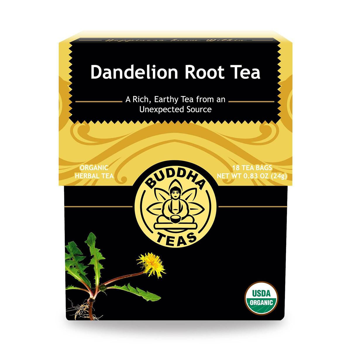 Buddha Teas Organic Dandelion Root Tea (18 count) #10081443