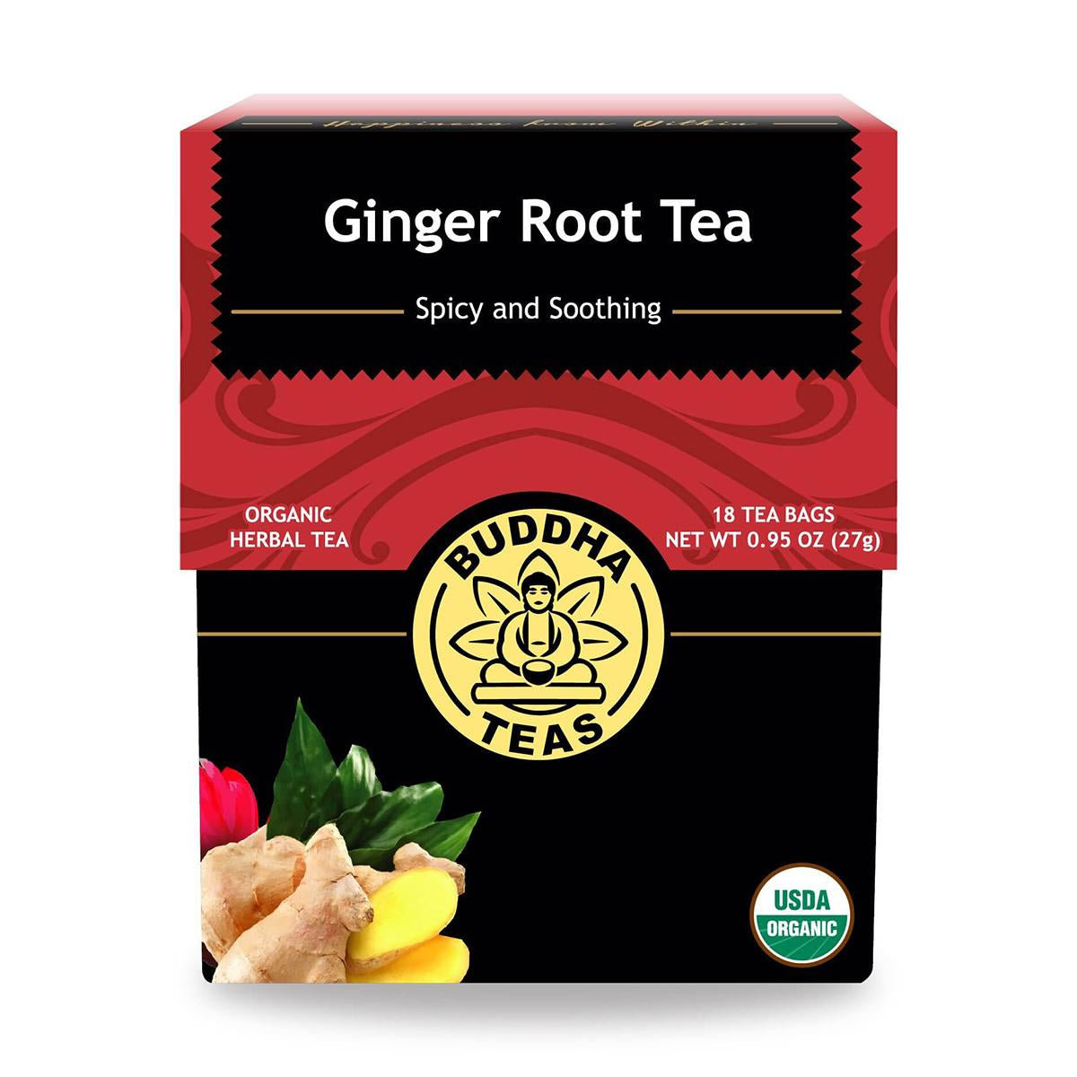 Buddha Teas Organic Ginger Root Tea (18 count) #10081475