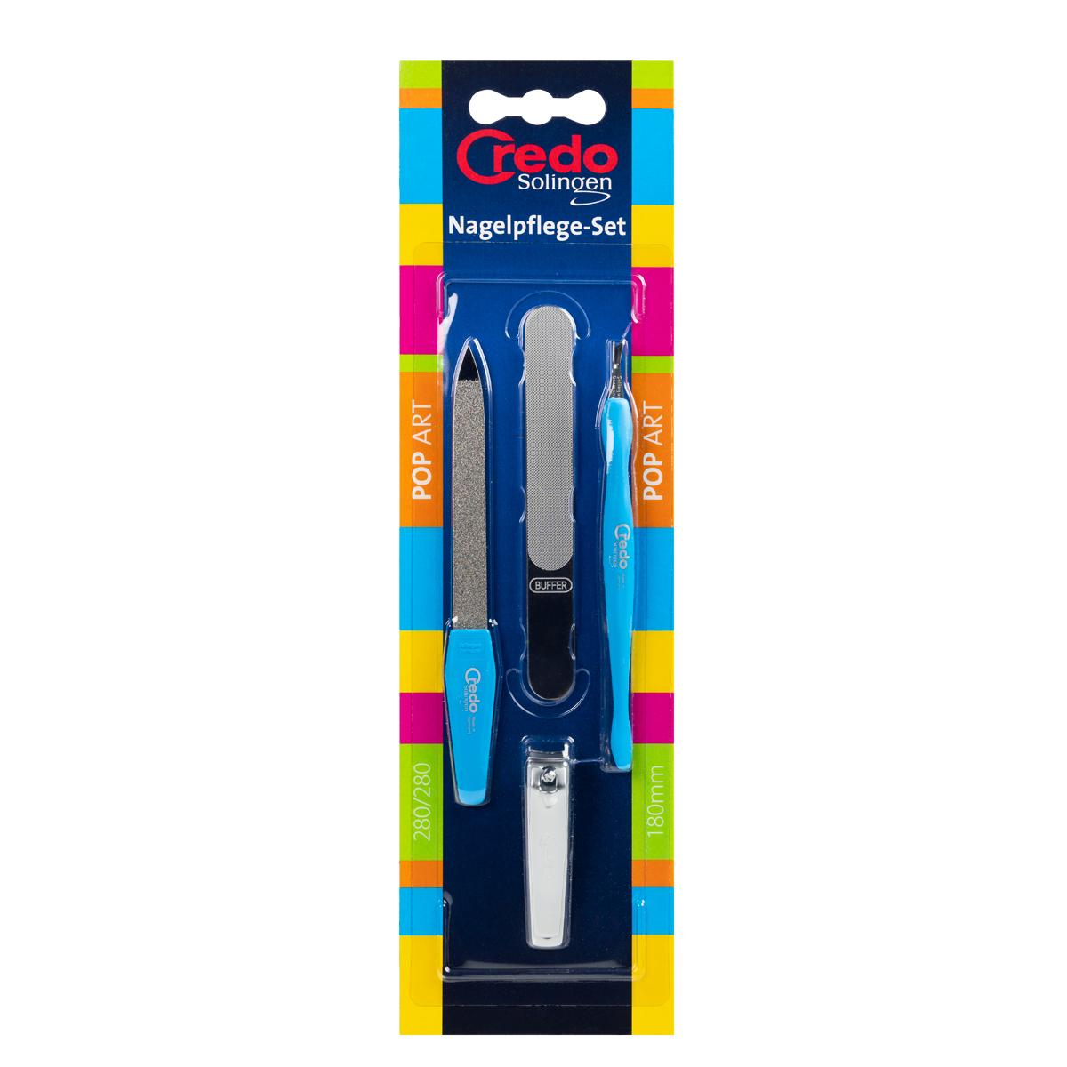 Credo Blue Nail Care Set  #10082433