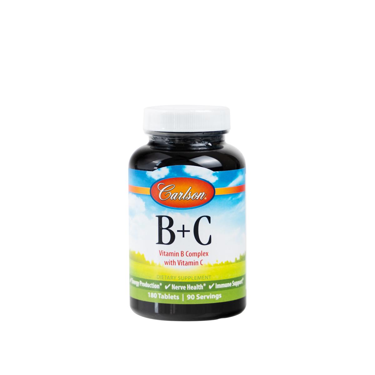 Carlson B+C Vitamin (180 tablets) #10082787