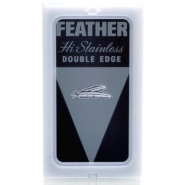 Feather Hi Stainless Double Edge Razor Blades (5 count) #10065605