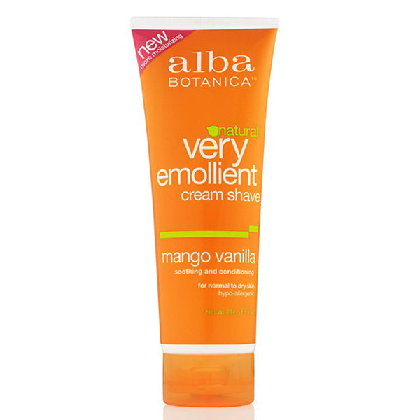 Alba Botanica Mango Vanilla Shave Cream (8 oz) #14094