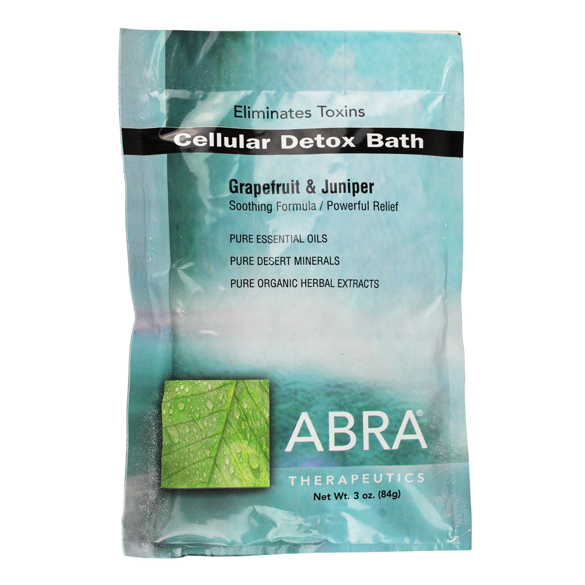 Abra Cellular Detox (Grapefruit + Juniper) Bath Salts (3 oz) #19129