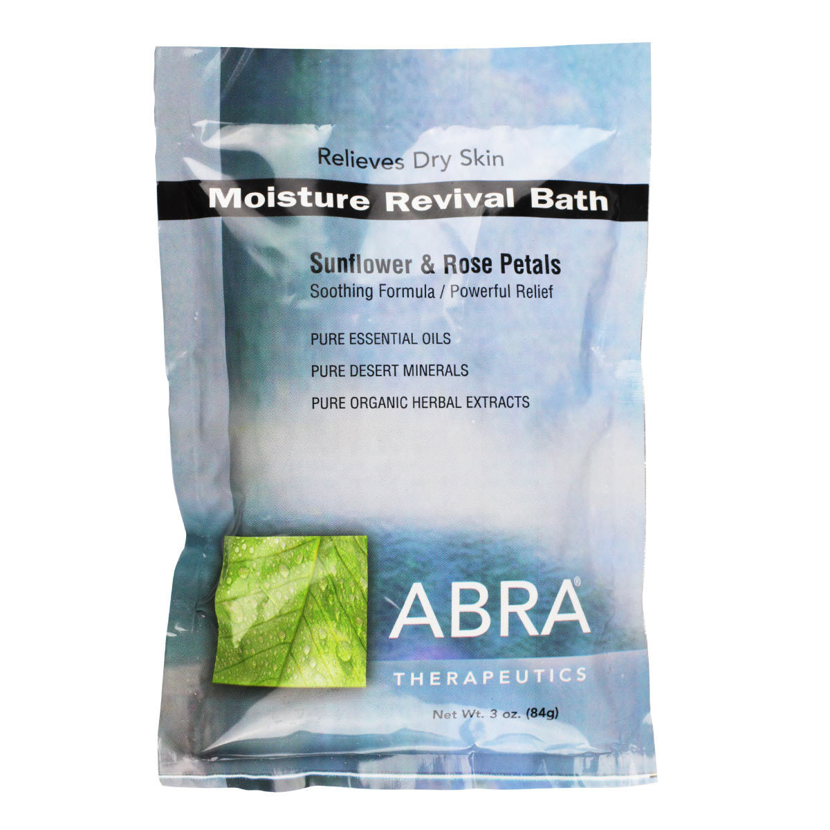 Abra Moisture Therapy (Sunflower + Rose) Bath Salts (3 oz) #19982