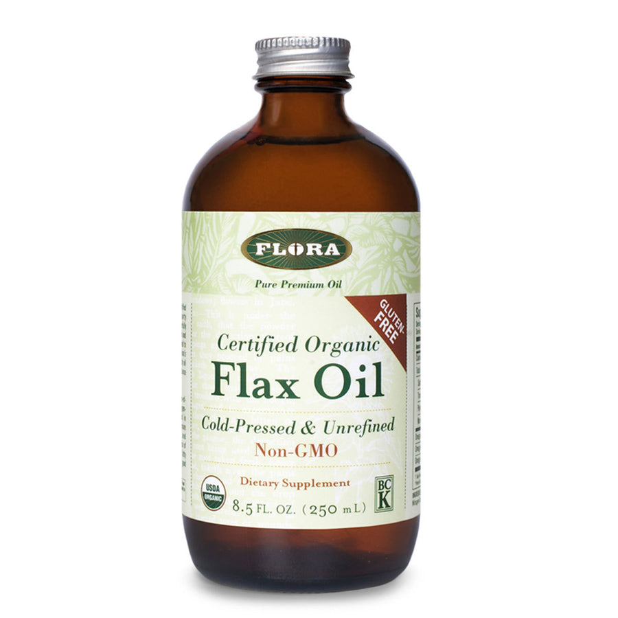 Flora Inc Certified Organic Flax Oil (8.5 fl oz) – Smallflower