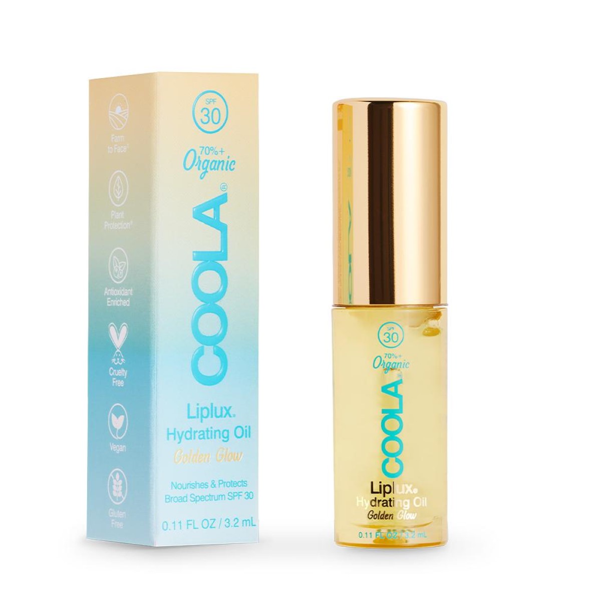 COOLA Suncare Hydrating Lip Oil SPF 30 (0.11 oz) #10083622