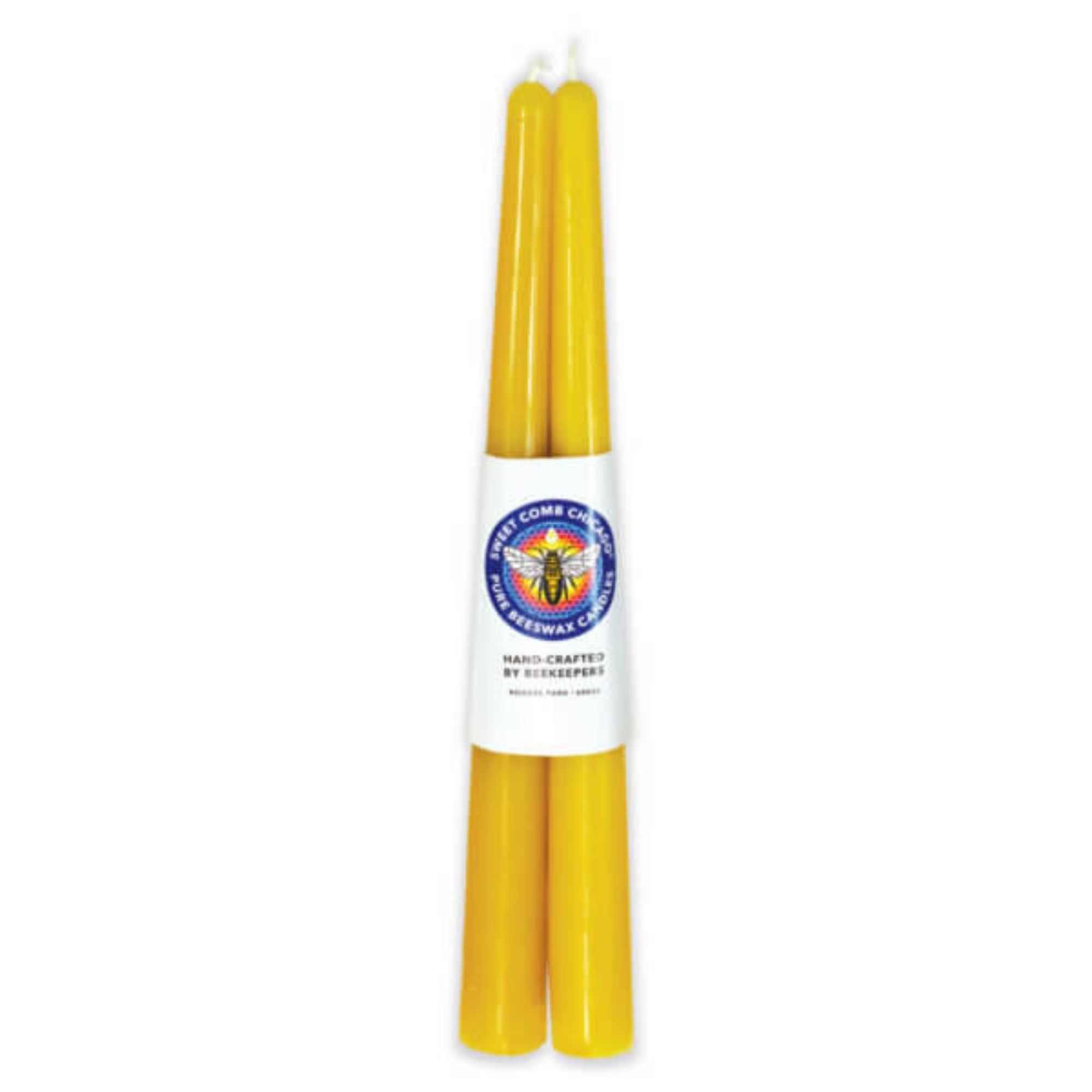 Sweet Comb Chicago Beeswax Tapers 2pk (10 inches) #10083466 photo
