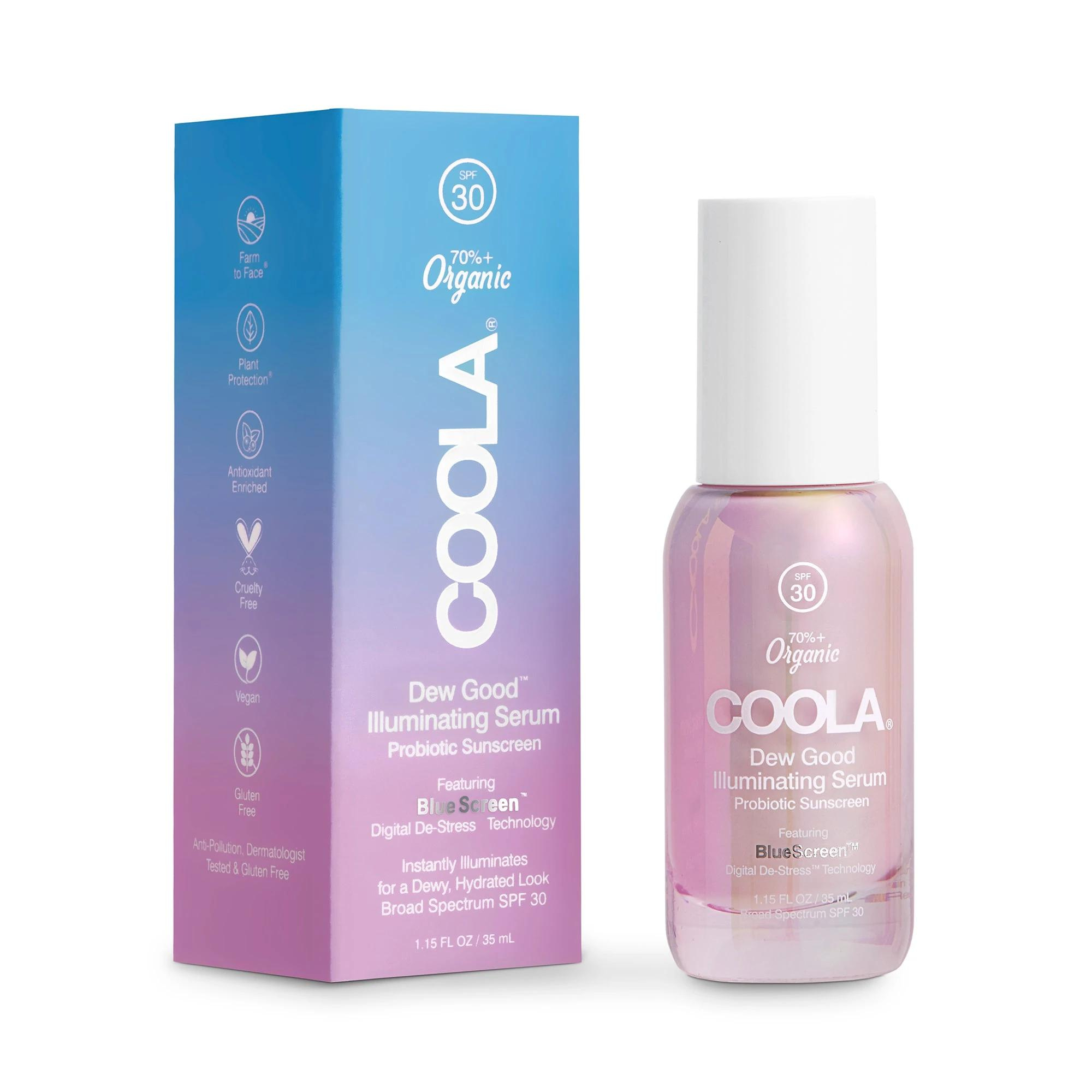 COOLA Suncare Dew Good Illuminating Serum Probiotic Sunscreen SPF 30 (1.15 fl oz) #10085103