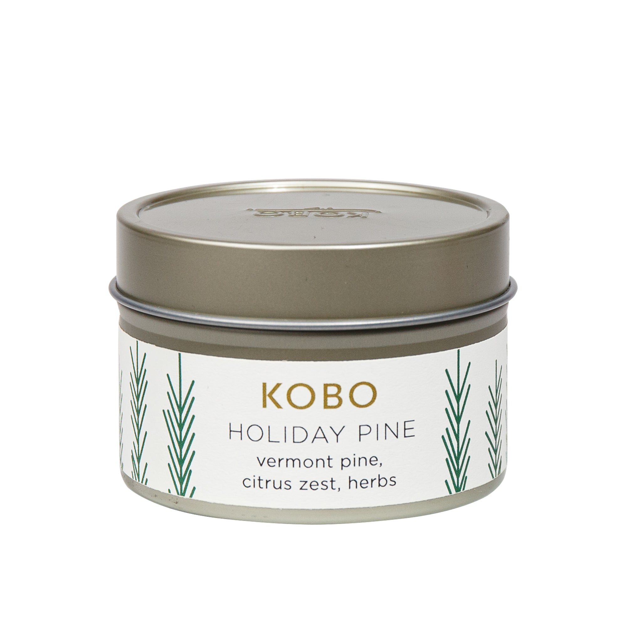 KOBO Holiday Pine Candle Tin (4 oz) #10085888 photo