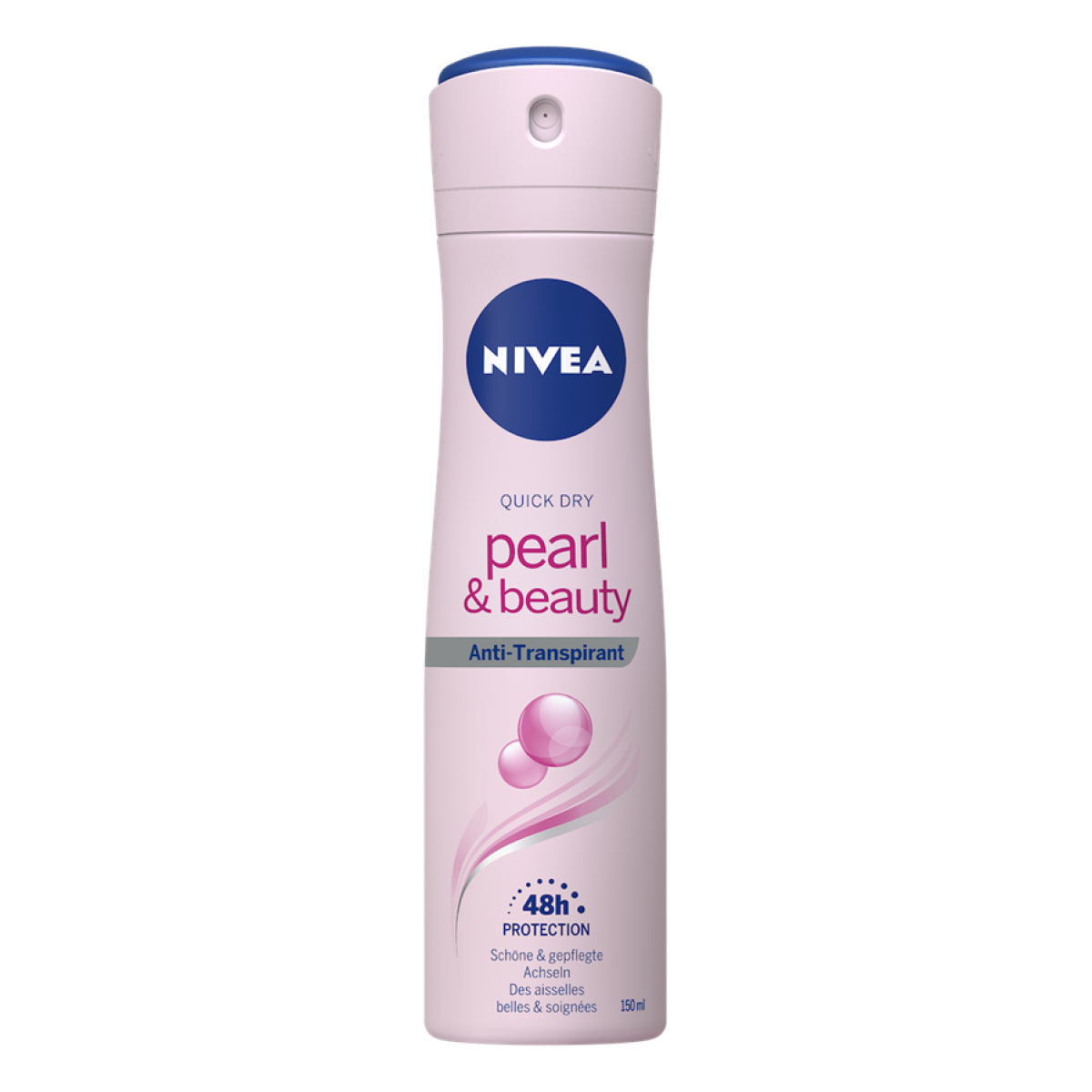 Handelsmerk vergeven sectie Nivea Women's Spray Pearl & Beauty Anti-Perspirant Deodorant (150 ml) –  Smallflower