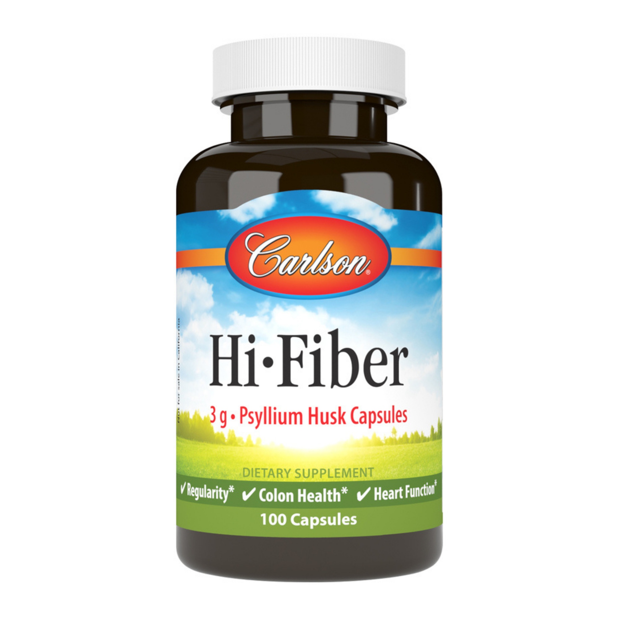 Carlson Hi-Fiber Capsules (100 count) #7956