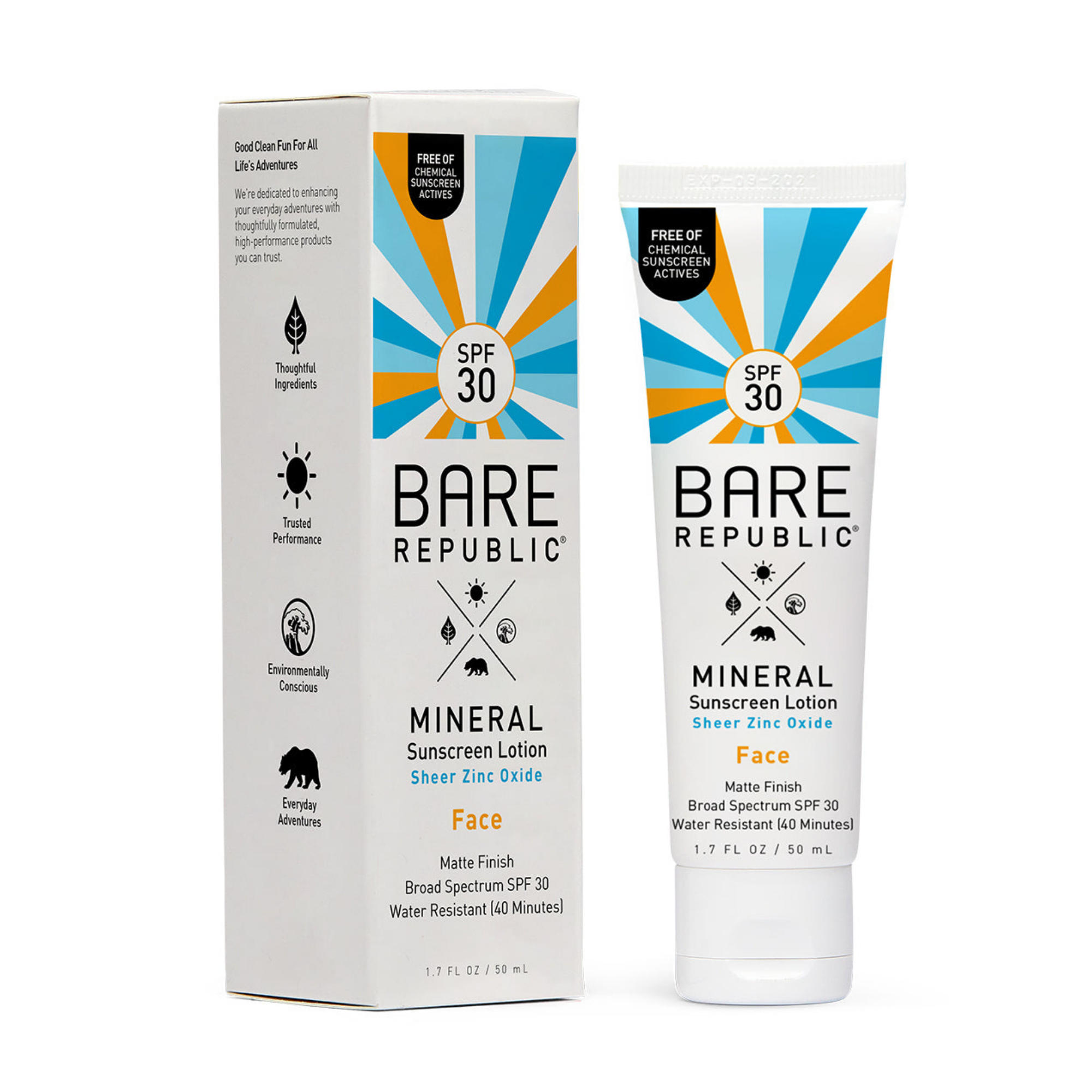 Bare Republic Mineral SPF 30 Face Sunscreen Lotion (1.7 fl oz) #10078098