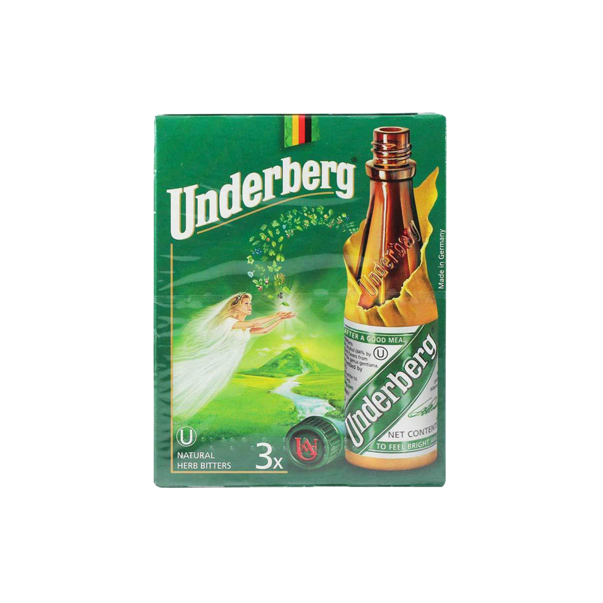 Underberg Underberg Natural Herb Bitters (3 bottles) (0.67 oz) #5644 - Smallflower product image