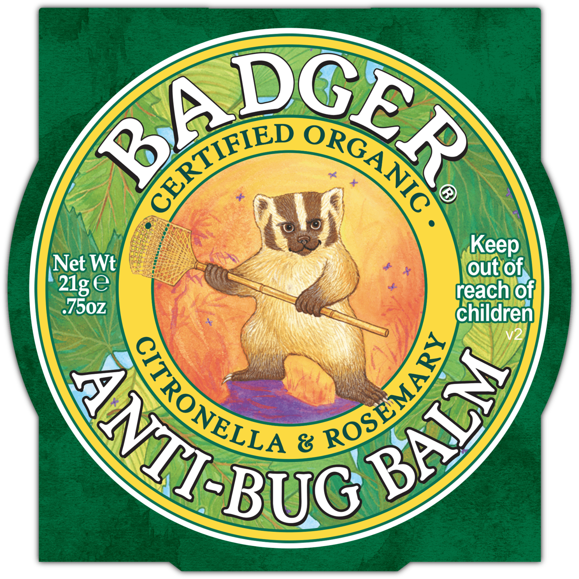 Badger Anti-Bug Balm Small Tin (0.75 oz) #26484