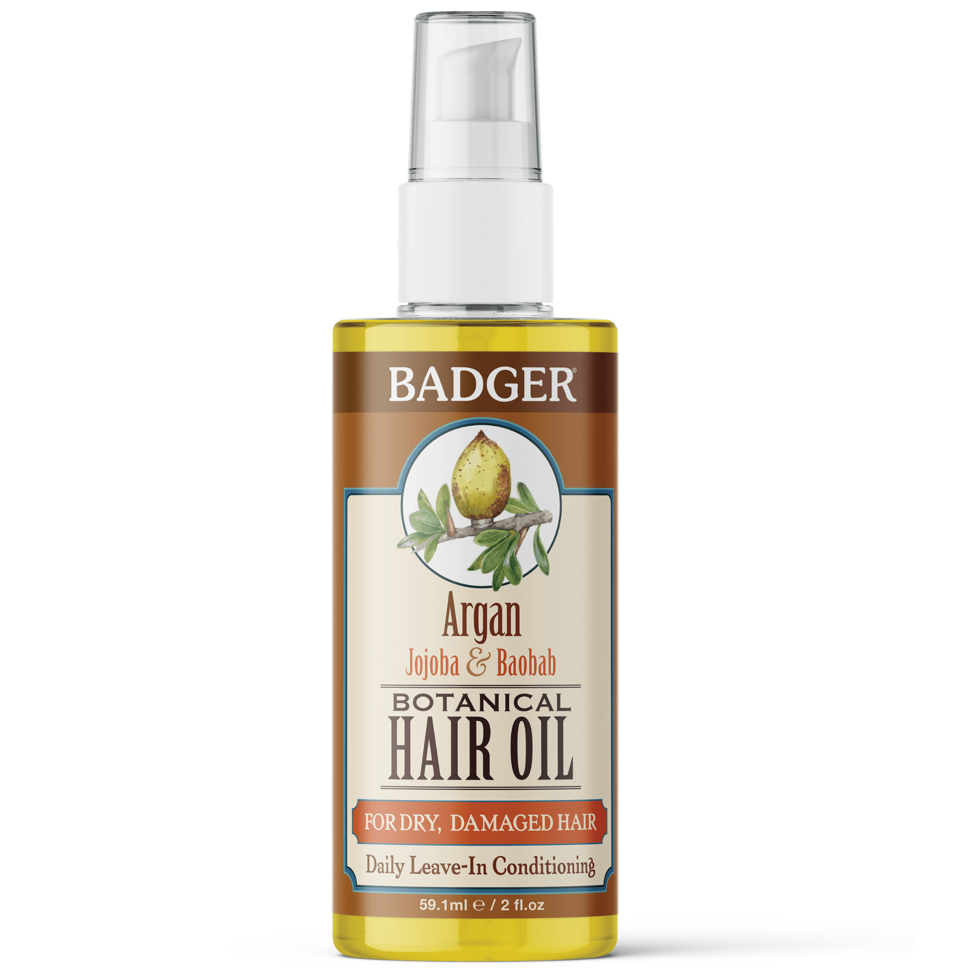 Badger Argan Botanical Hair Oil (2 fl oz) #10069662