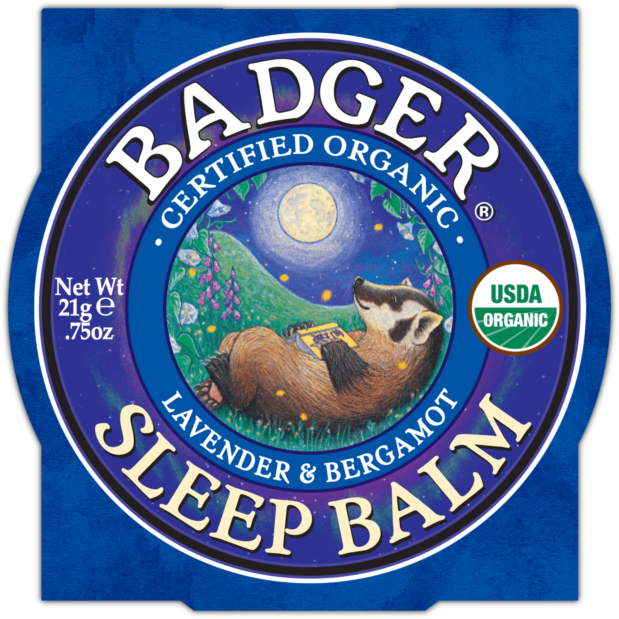 Badger Sleep Balm Small Tin (0.75 oz) #20392