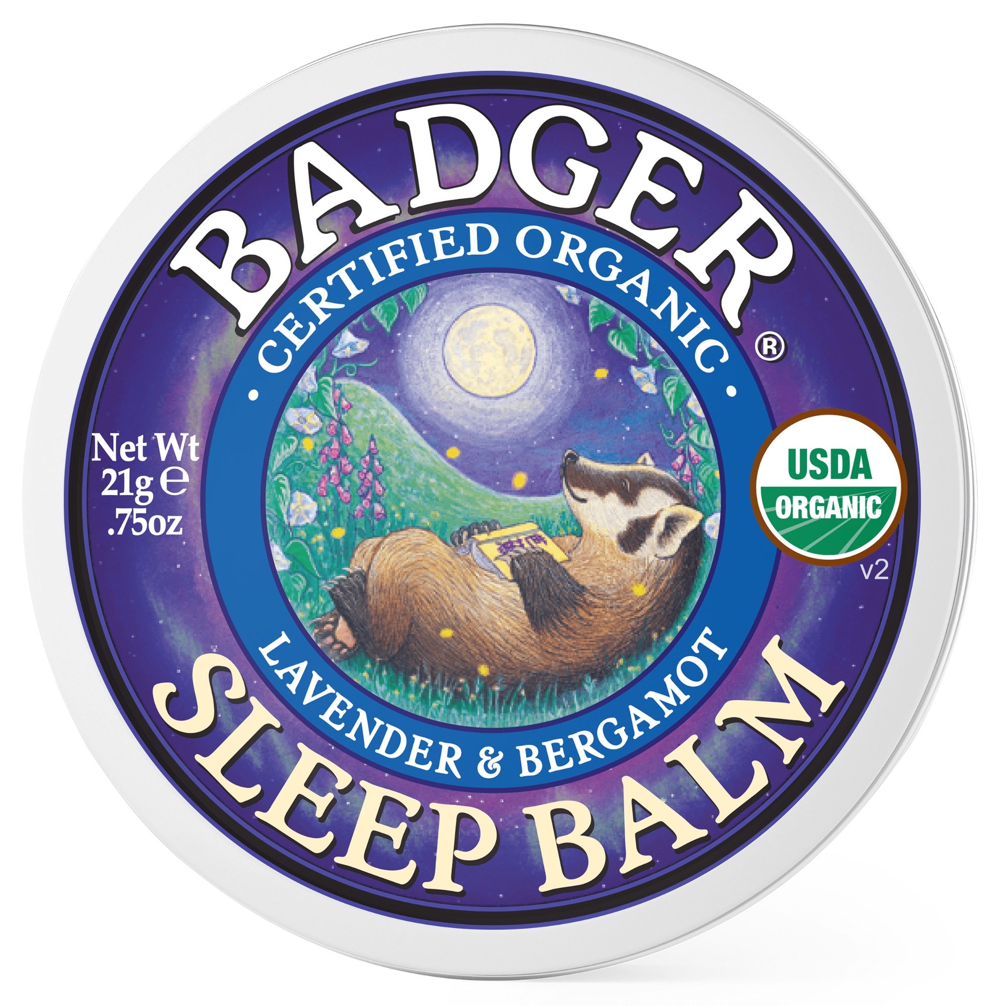 Badger Sleep Balm Small Tin (0.75 oz) #20392