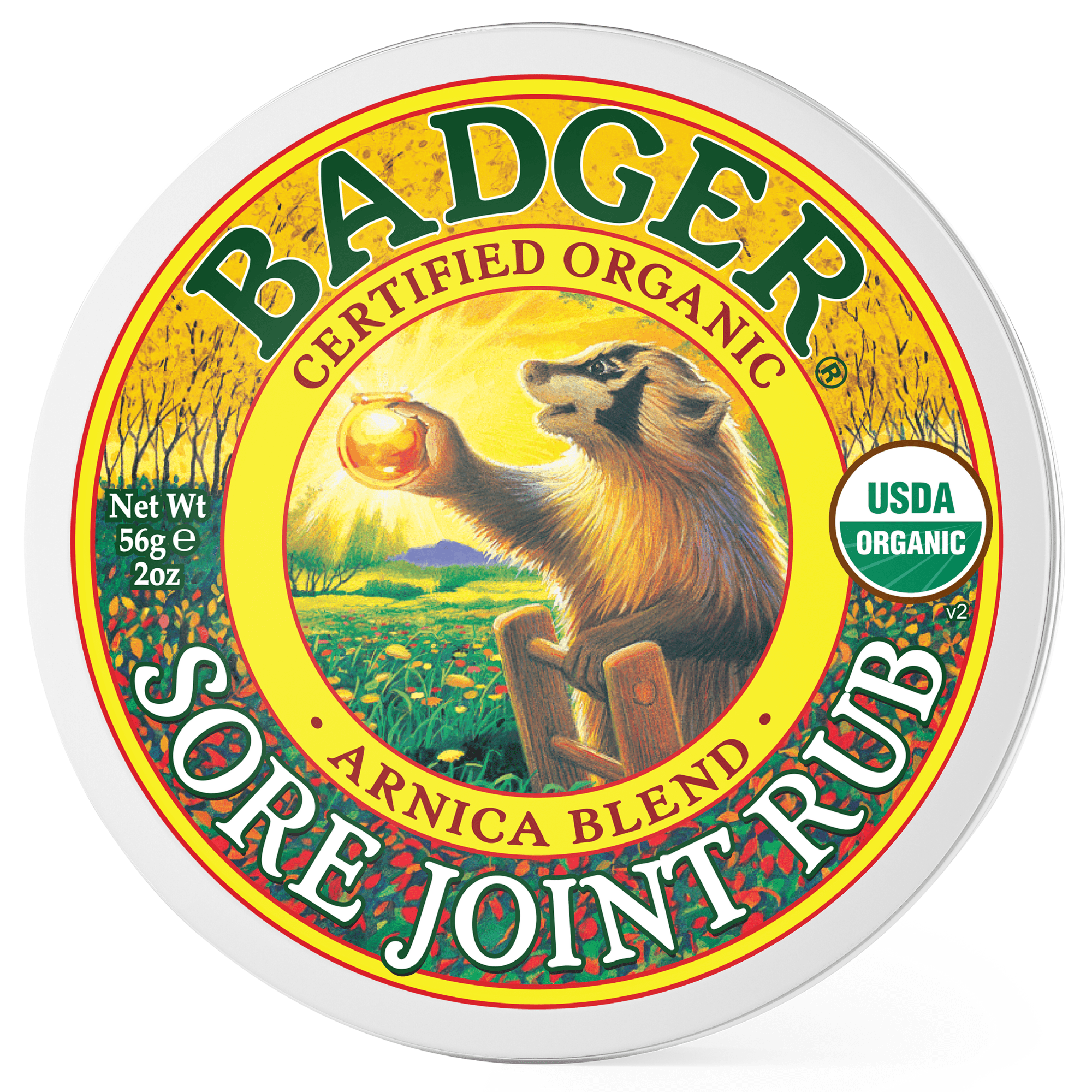 Badger Sore Joint Rub Large Tin (2 oz) #10070145