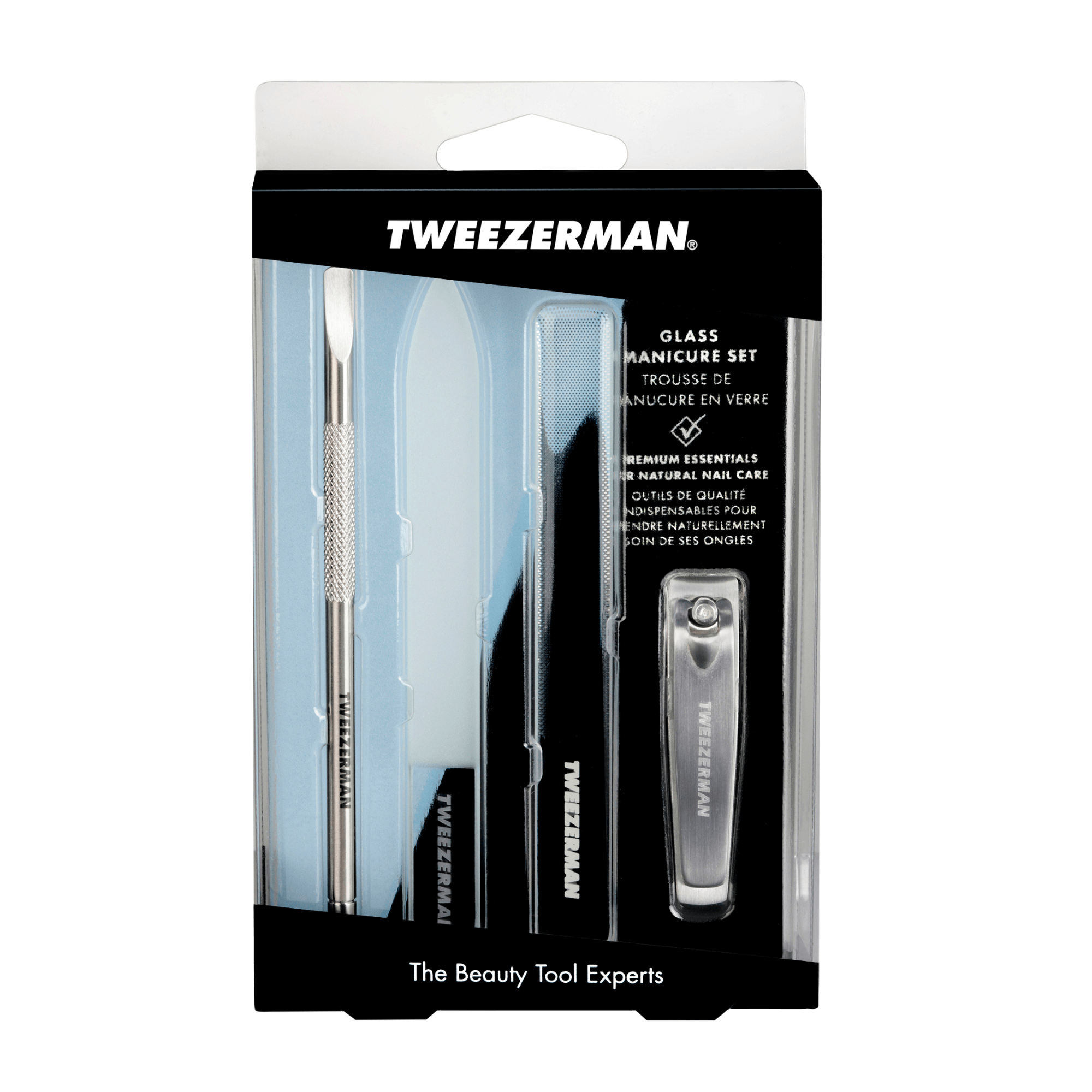 Image of Tweezerman Glass Manicure Set