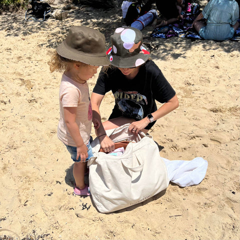 Harpertini Bucket Hats at Clovelly Beach, Australia