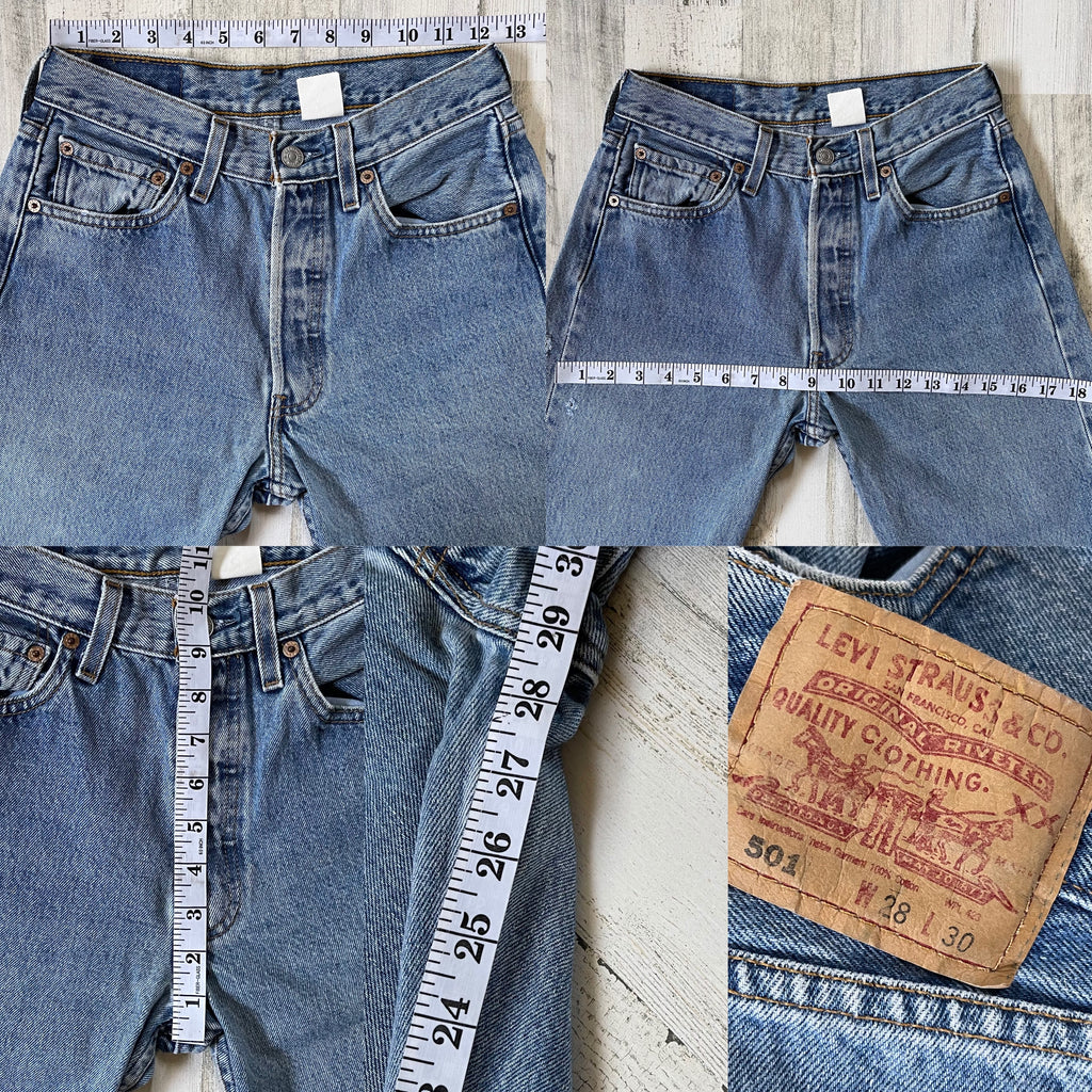 Vintage Levi's 501 Jeans “25 “26 #815 – AllVintageDenim