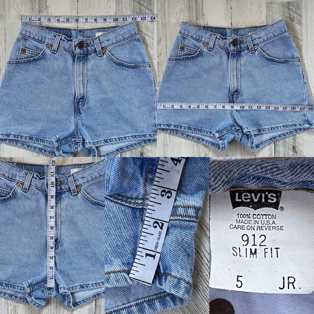 Vintage 1990's Levi's 912 Hemmed Shorts “24 #866 – AllVintageDenim