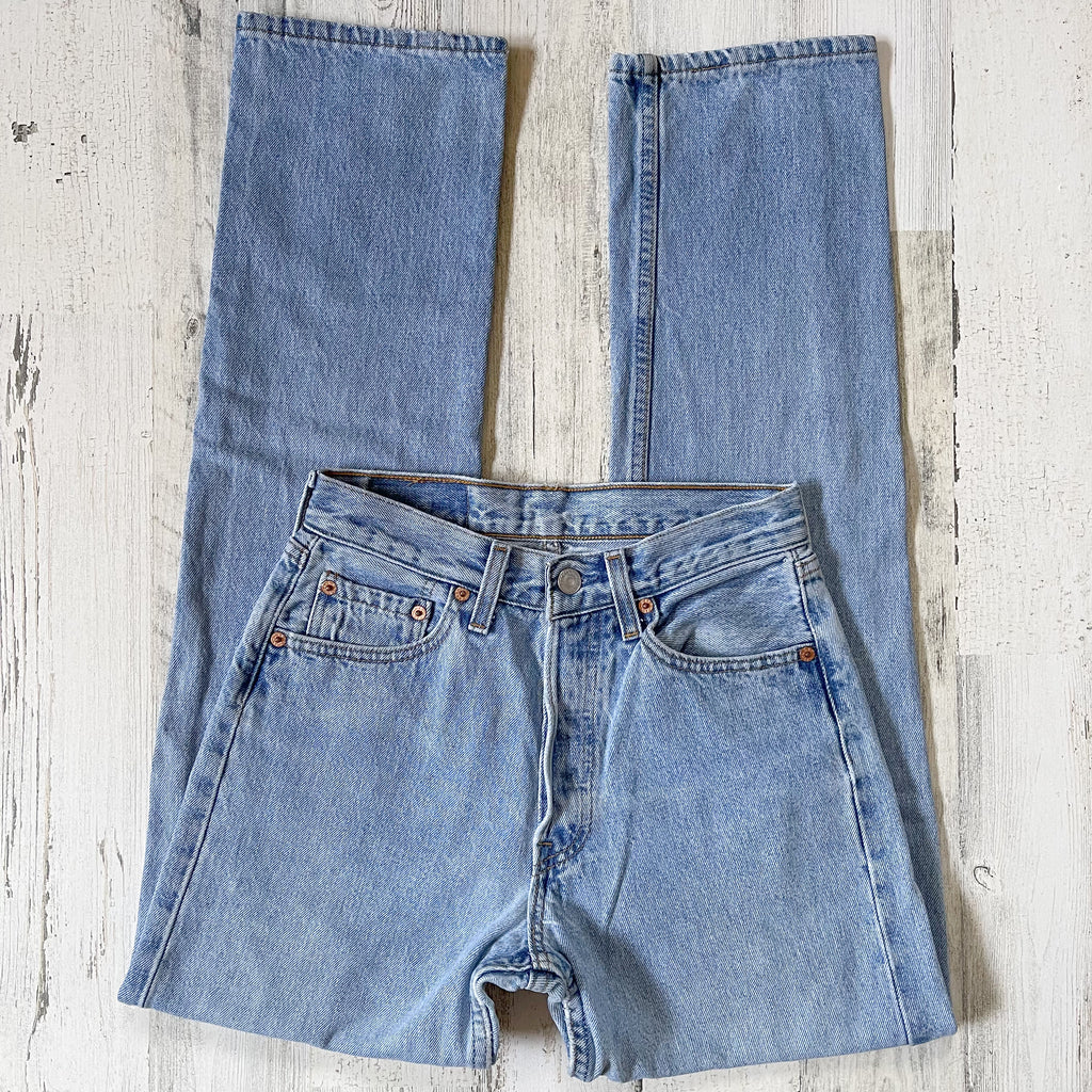 Vintage 1990's Lightwash 501 Levi's Jeans “24 “25 #811 – AllVintageDenim