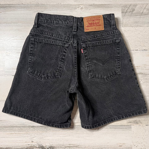 Vintage Black 1990's 550 Levi's Shorts 24” 25” #1520 – AllVintageDenim