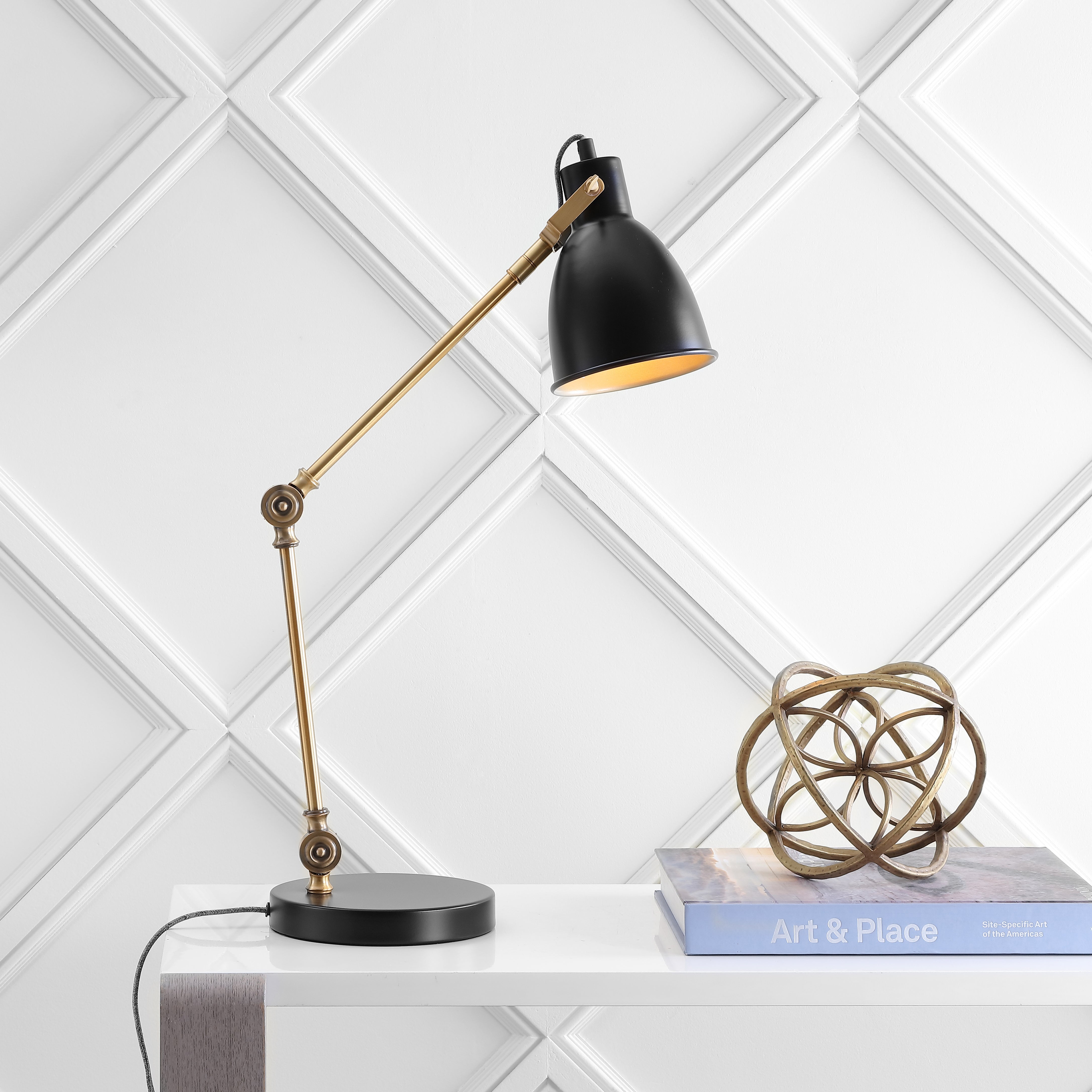 Jonathan Y Barnes 24" LED Metal Task Lamp
