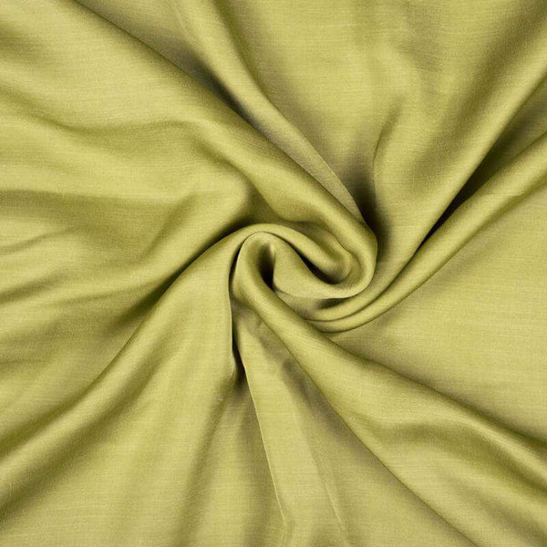 Olive Green Plain Modal Satin Fabric – Fabcurate