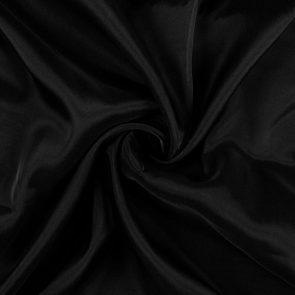 Black Plain Organza Fabric – Fabcurate