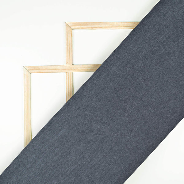 
  Slate Grey Plain Art Dola Silk Fabric – Fabcurate
  