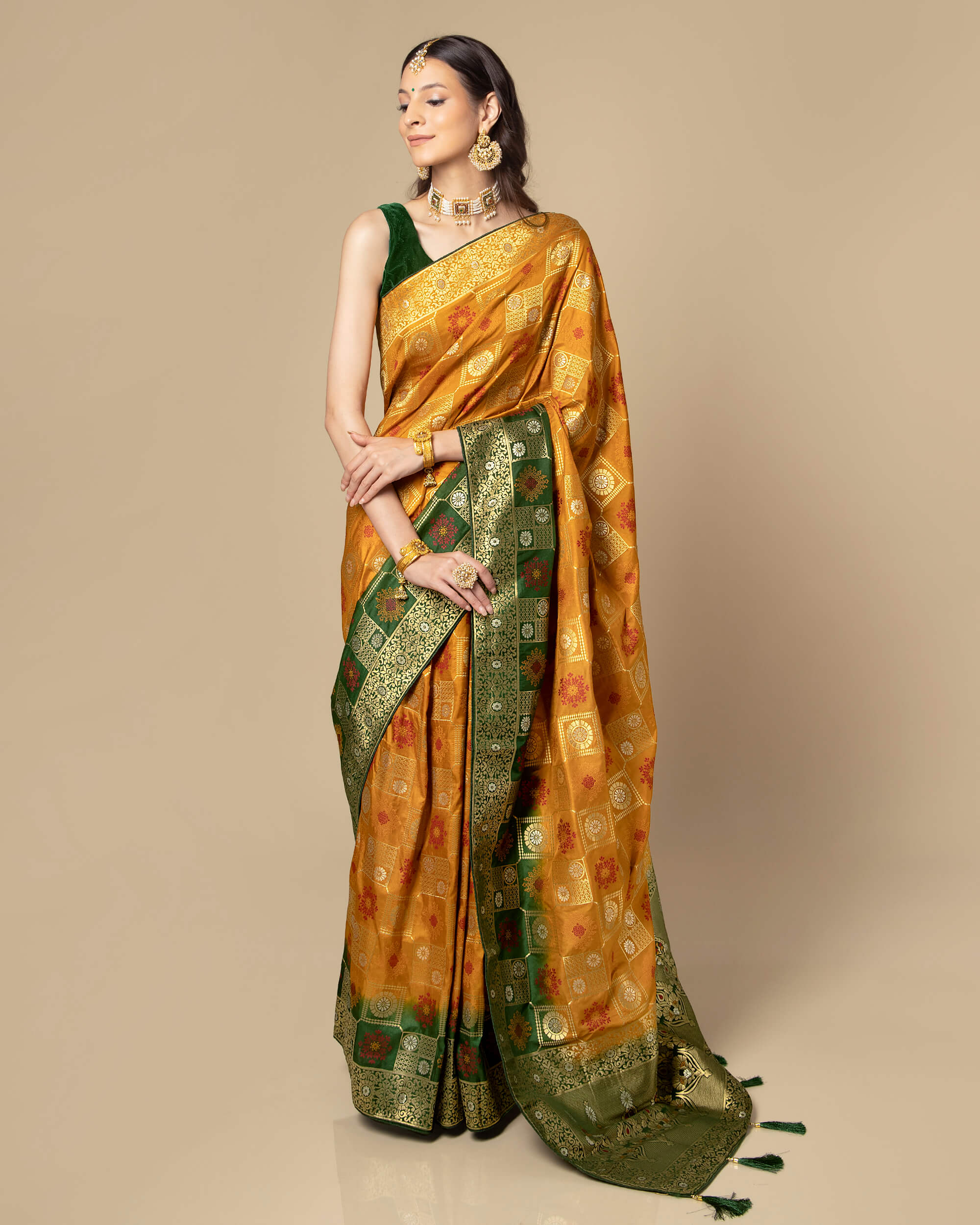 Buy Stunning Black Striped Kalamkari Print Saree Online in USA – Pure  Elegance